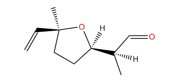 (betaS,2R,5S)-2-(Tetrahydro-5-methyl-5-vinylfuran-2-yl)-propanal
